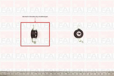 FAI AUTOPARTS t8656 -  Натяжной ролик, ремень ГРМ